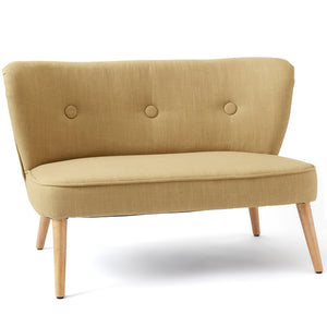 Kids Concept - Soffa Gul/Beige