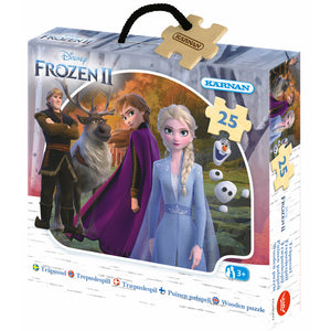 Kärnan - Askpussel trä Disney Frozen II 25 Bit