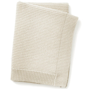 Elodie Details - Wool Knitted Blanket Vanilla White