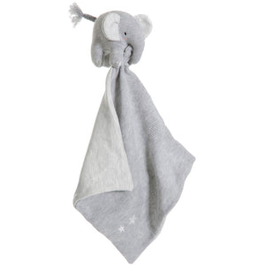 Teddykompaniet - Cozy Knits Elefant Snuttefilt