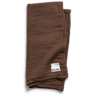 Elodie Details - Bamboo Muslin Blanket Chocolate