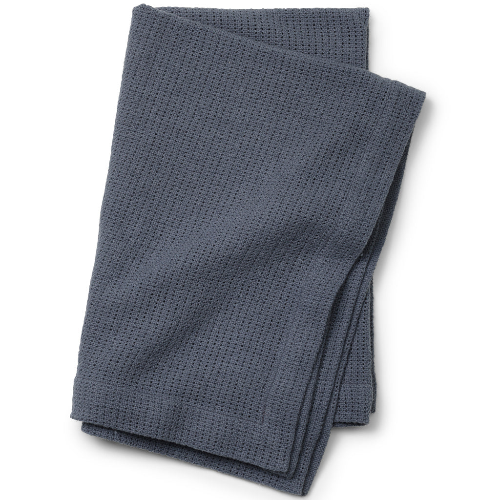 Elodie Details - Cellular Blanket Tender Blue