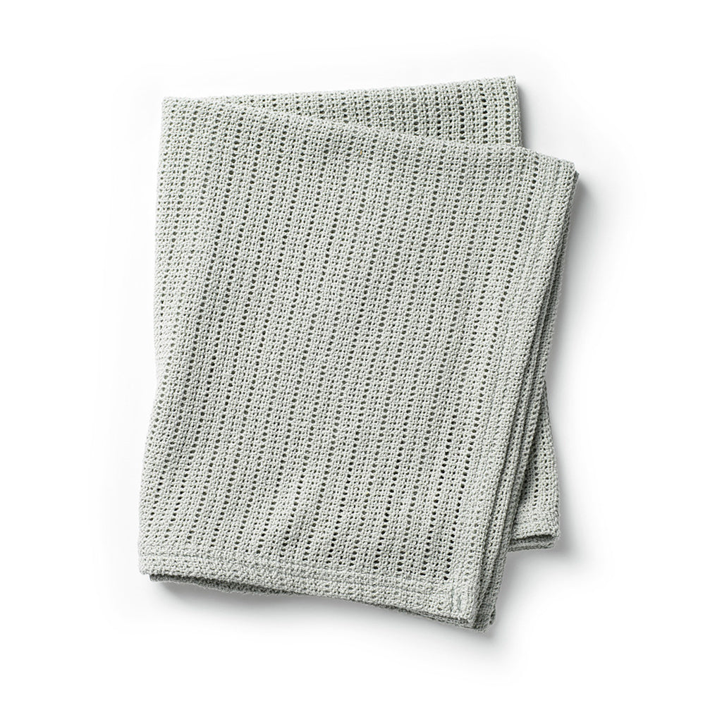 Elodie Details - Cellular Blanket Mineral Green