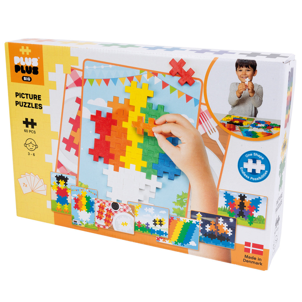 PLUS-PLUS - Big Picture Puzzel Basic/60 pcs