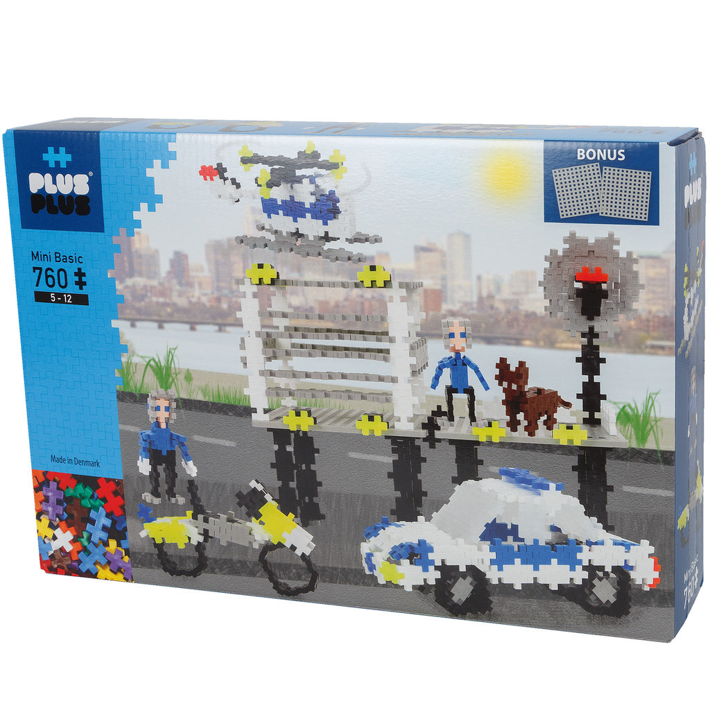 PLUS-PLUS - Police/760 pcs