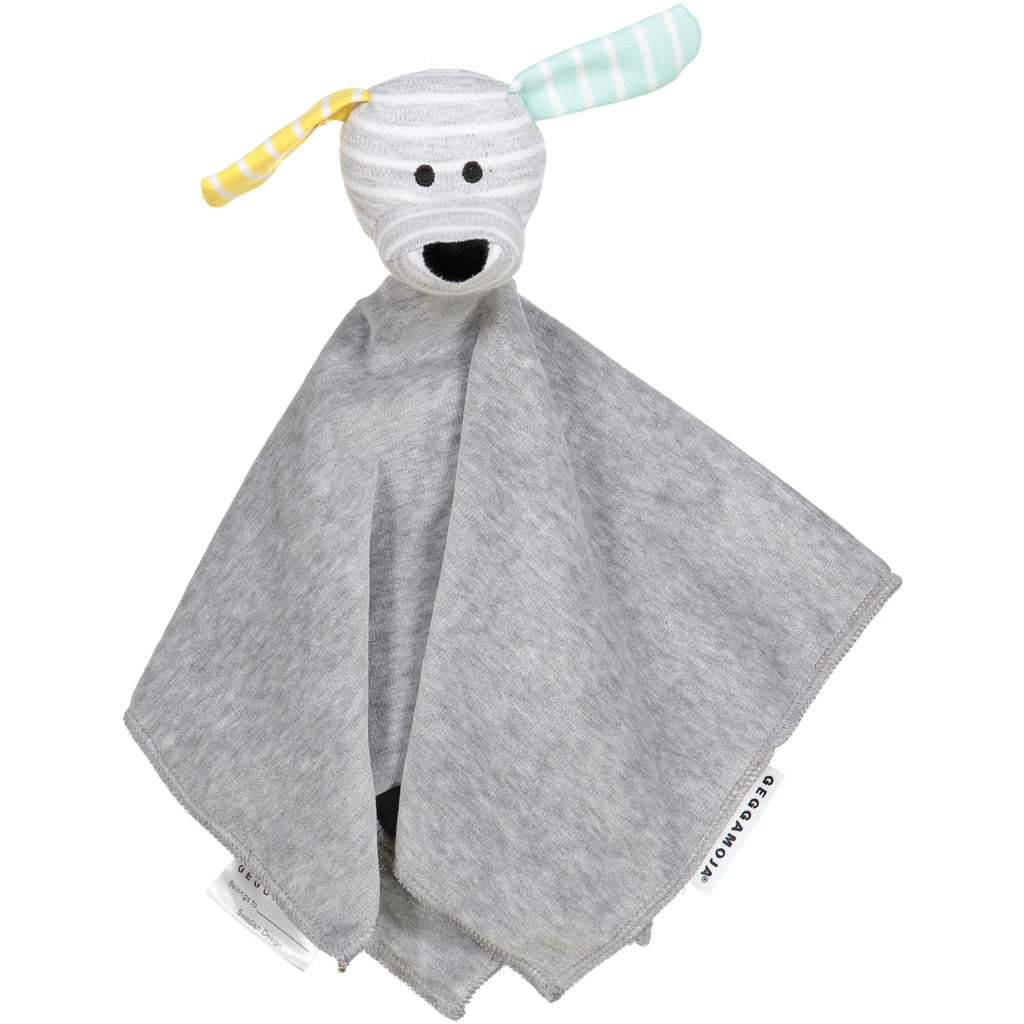 Geggamoja - Cuddly Doddi Grey Mel/White