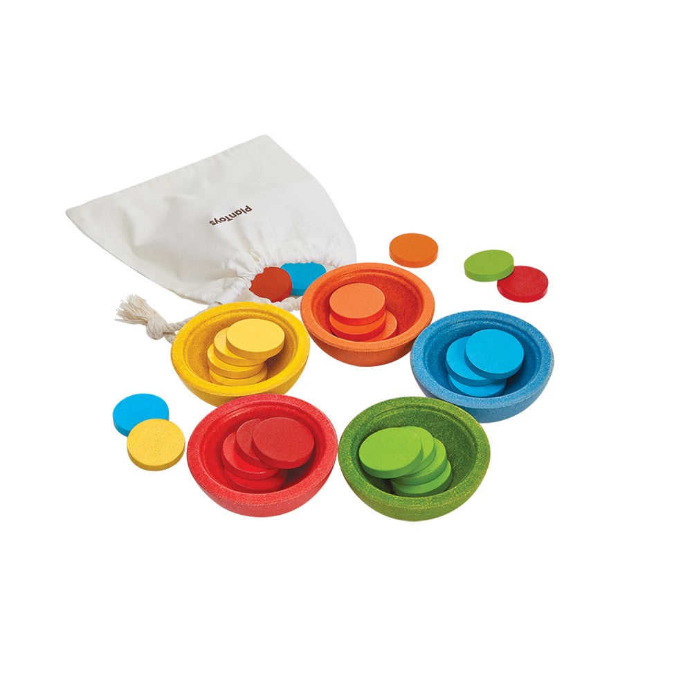 PlanToys - Sorteringsskålar