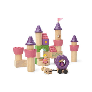 PlanToys - Fairytale Castle Building Blocks