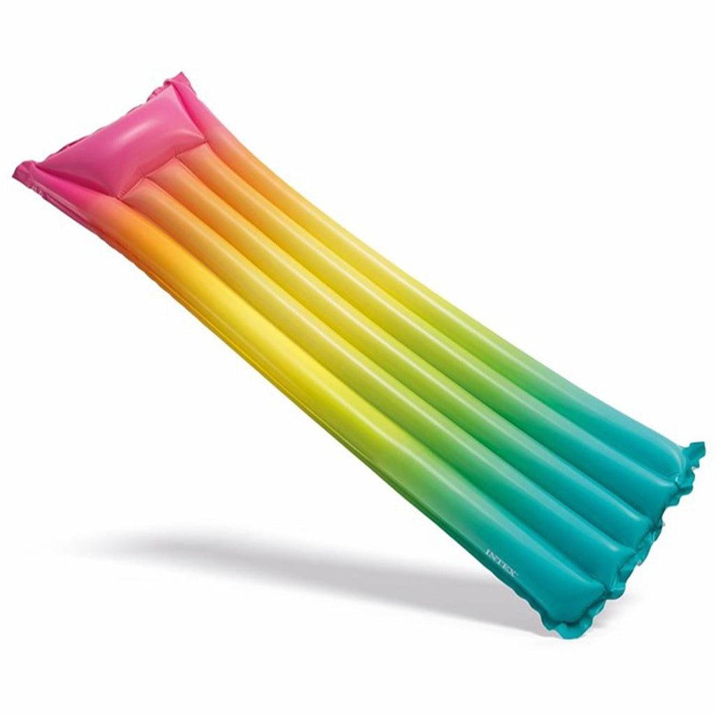 INTEX - Badmadrass Rainbow Ombre Mat