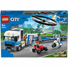 Last inn bildet i Galleri-visningsprogrammet, LEGO - City Police Polishelikoptertransport
