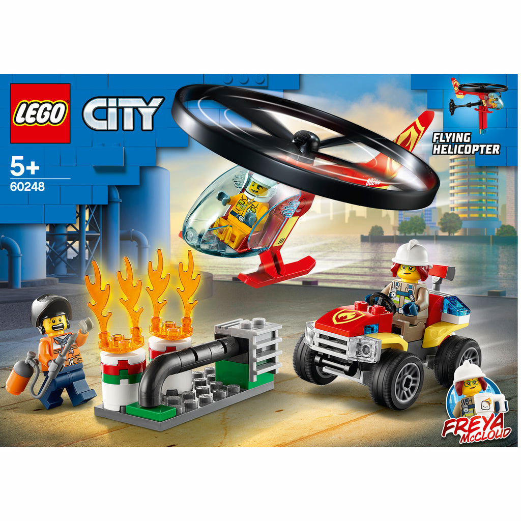 LEGO - City Fire Räddning med brandhelikopter