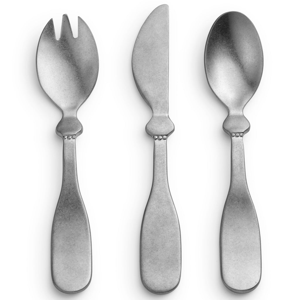 Elodie Details - Children's Cutlery set Antique Silver