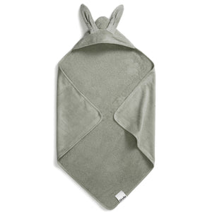 Elodie Details - Hooded Towel Mineral Green Bunny