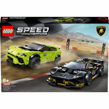 Last inn bildet i Galleri-visningsprogrammet, LEGO - Speed Champions Lamborghini Urus ST-X &amp; Lamborghini Huracán Super Trofeo EVO
