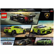 Last inn bildet i Galleri-visningsprogrammet, LEGO - Speed Champions Lamborghini Urus ST-X &amp; Lamborghini Huracán Super Trofeo EVO
