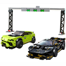 Last inn bildet i Galleri-visningsprogrammet, LEGO - Speed Champions Lamborghini Urus ST-X &amp; Lamborghini Huracán Super Trofeo EVO
