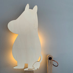 Rätt Start - Moomin Wooden lamp