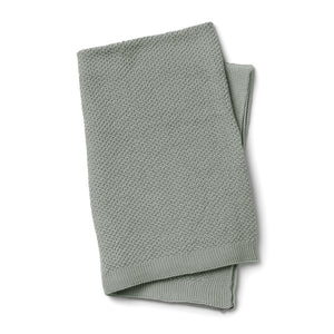 Elodie Details - Moss-Knitted Blanket Mineral Green