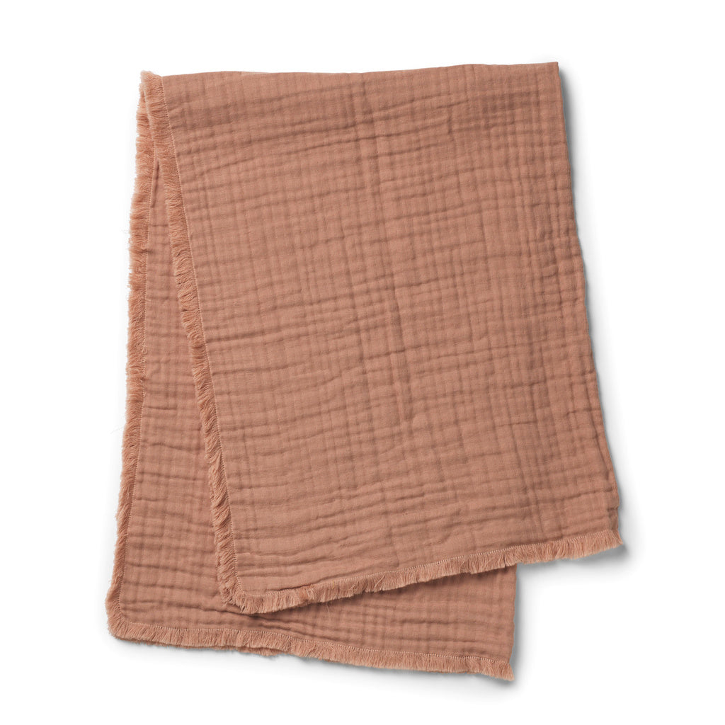 Elodie Details - Soft Cotton blanket Faded Rose