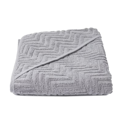 Filibabba - Bath towel ZIG-ZAG Gray