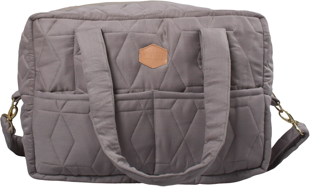 Filibabba - Skötväska Quilt Dark Grey