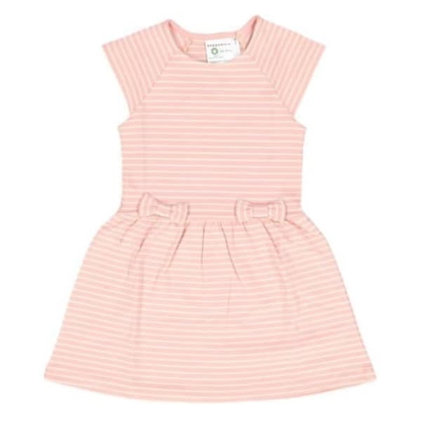 Geggamoja - Dress with bow Pink