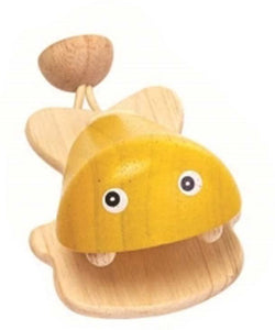 PlanToys - Fish Chestnut Yellow