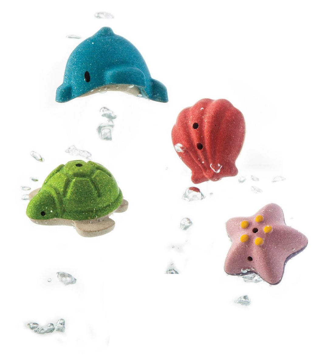 PlanToys - Sea life bath set