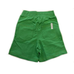 Maxomorra Shorts Dark green with pockets