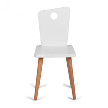 Load image into Gallery viewer, Troll - White / Teak Chair
