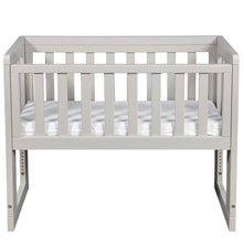 Last inn bildet i Galleri-visningsprogrammet, Troll - Bedside Crib Oslo Soft Grey
