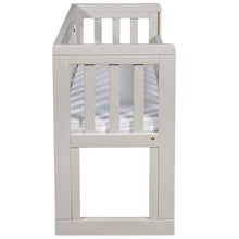 Last inn bildet i Galleri-visningsprogrammet, Troll - Bedside Crib Oslo Soft Grey
