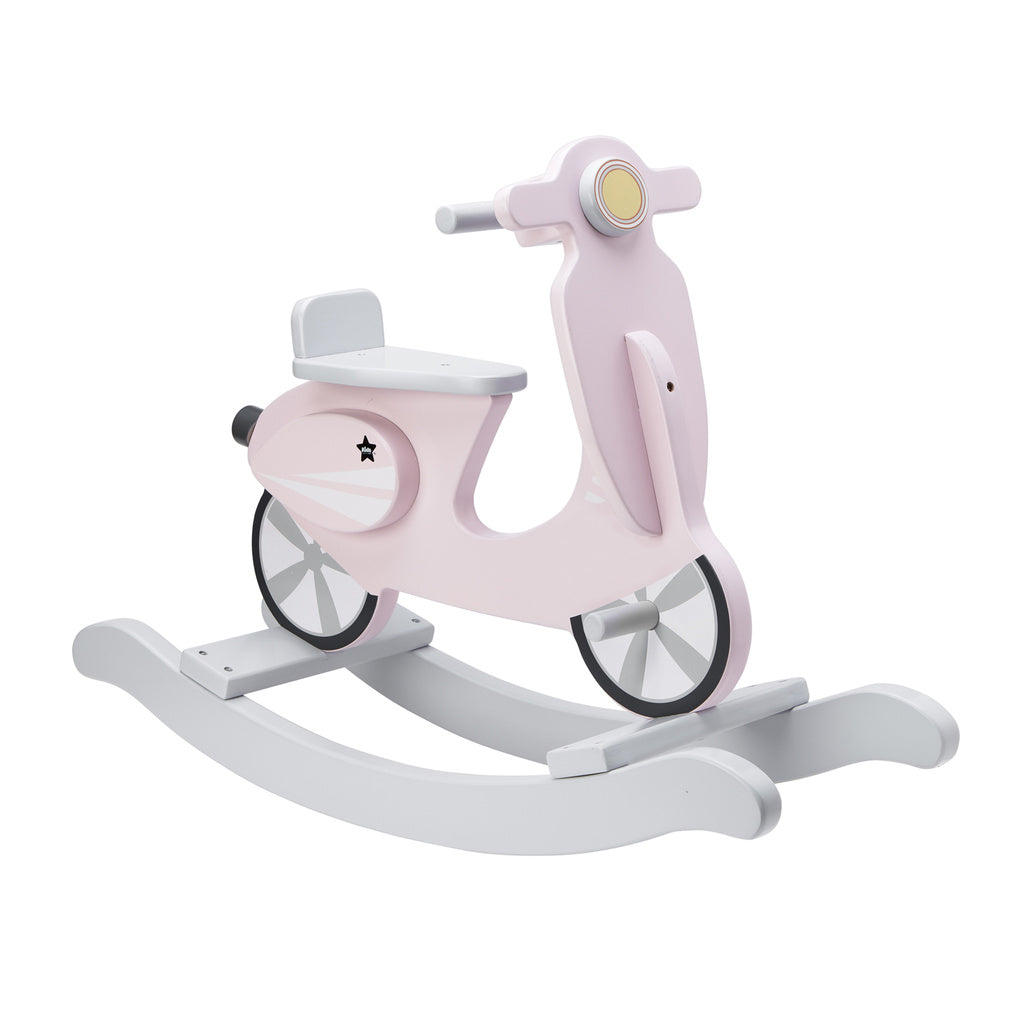 Kids Concept - Gungvespa Rosa/Vit