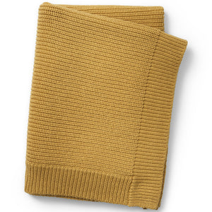 Elodie Details - Wool Knitted Blanket Gold