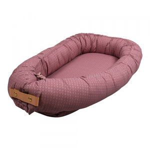 Filibabba - Babynest Leafed Dusty Rose